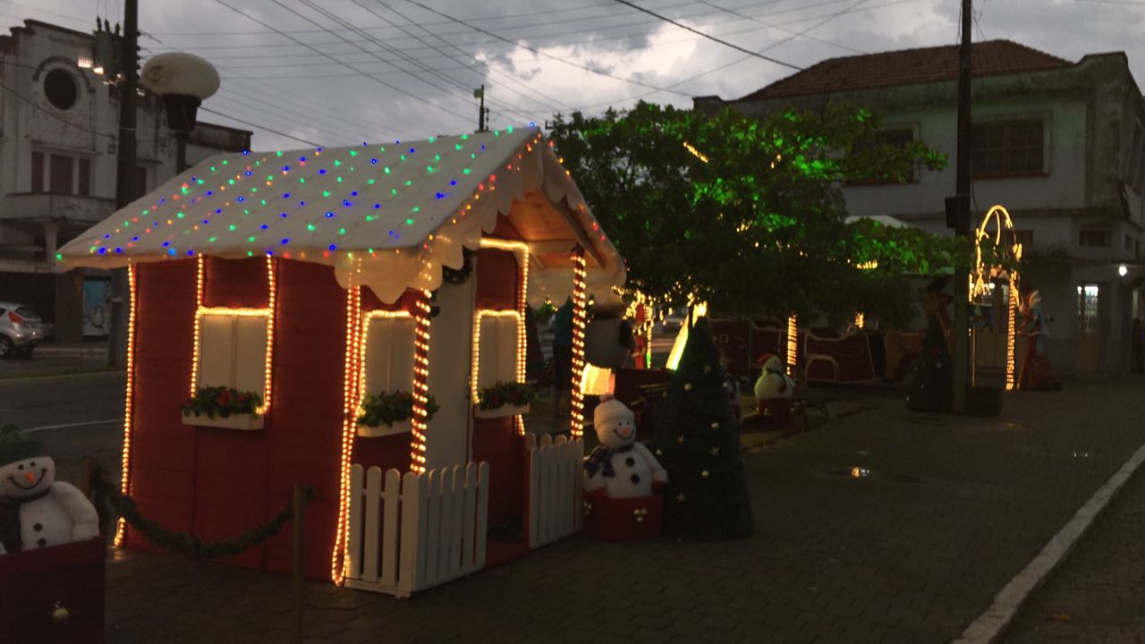 Decoração Natal Laguna Santa Catarina